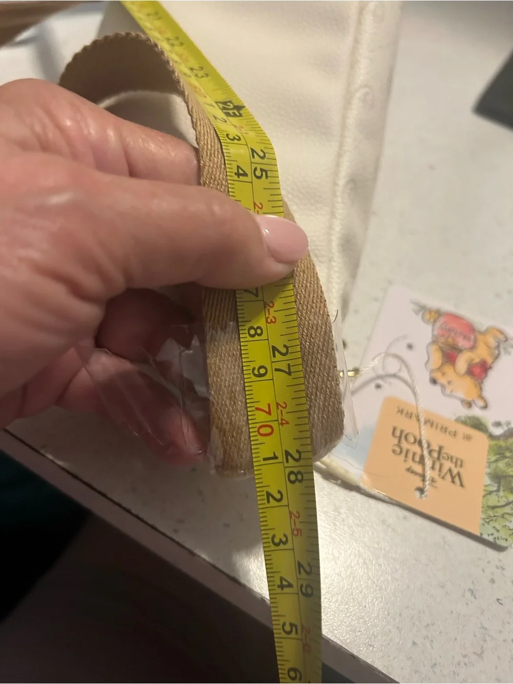 Disney Primark Winnie the Pooh Cream Belt Bag